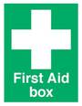First Aid Box Sign 20cm x 15cm