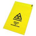 Yellow Clinical Waste Bag - 432mm x 660mm