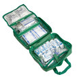 70 Piece Home/Car First Aid Kit In Green Roll Bag