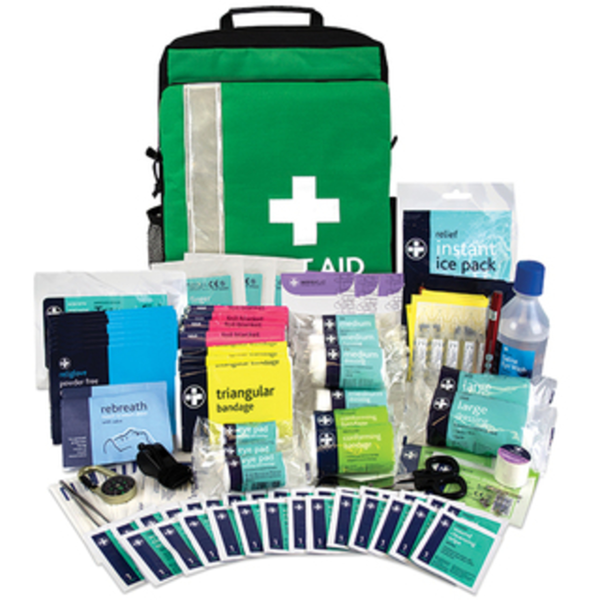 School Trip Kit in Green Rucksack School Trip Kit in Green Rucksack