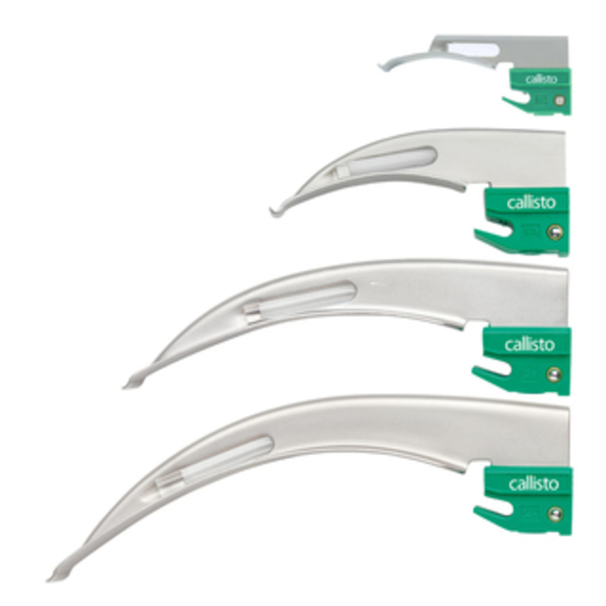 Callisto Single Use Laryngoscope Blade - Macintosh - Box of 10 - Large Adult Callisto Single Use Laryngoscope Blade - Macintosh - Box of 10 - Large Adult