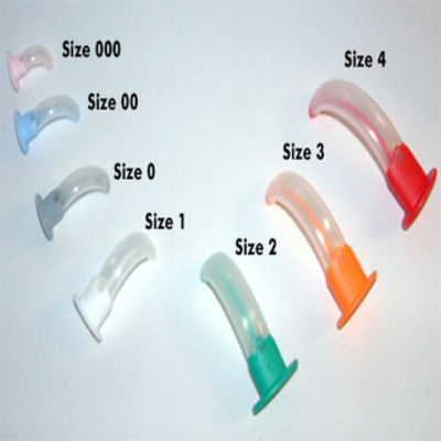 Guedel Colour Coded Disposable OP Airway Red