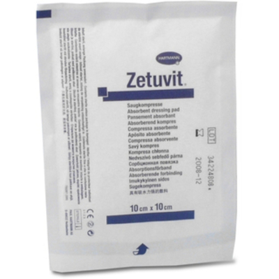 Zetuvit Dressing Pad 10x10cm