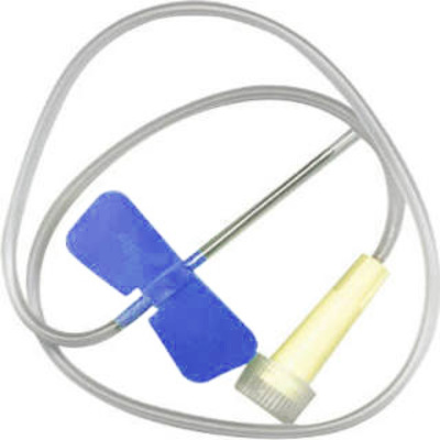 Butterfly IV Cannula - 23g Blue