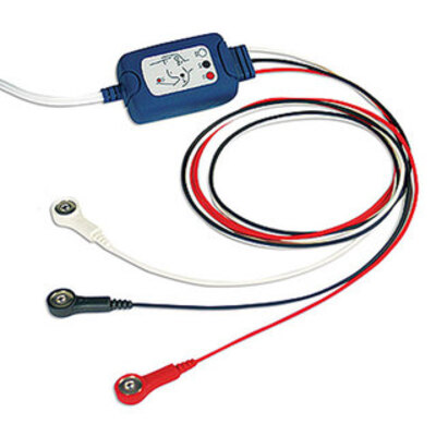 3-Lead ECG Cable for the <em class="search-results-highlight">Powerheart</em> AED G3 Pro