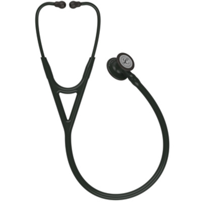 3M Littmann Cardiology IV Stethoscope Black Finish Black Tubing