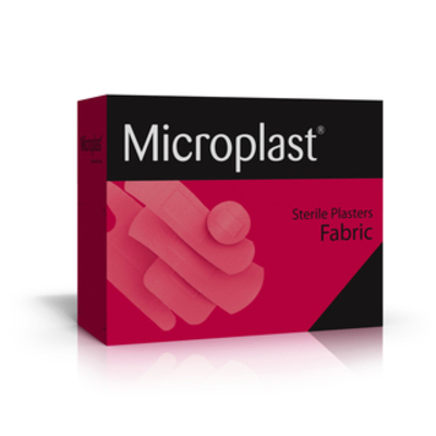 Microplast Fabric Assorted Plasters (Box 100)