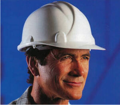 White Protective Hard Hat