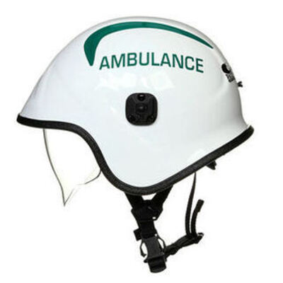 Helmet Lettering AMBULANCE in GN (pair)