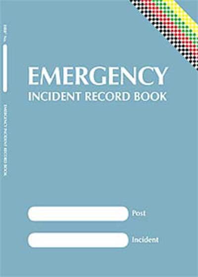 EIRB Emergency Incident Record Book - SINGLE COPY