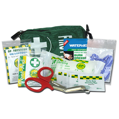 BS 8599-2 Compliant Vehicle First Aid Kit - Small, Soft Case