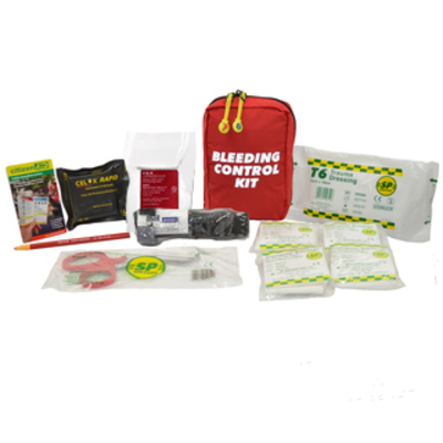 Bastion BCK Bleeding Control Kit in Parabag Red <em class="search-results-highlight">IFAK</em> Pouch