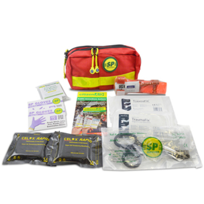 Critical Injury Trauma Kit for Knife Attacks Bum Bag