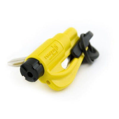 Res-Q-Me Window Punch & Seat Belt Cutter - Yellow