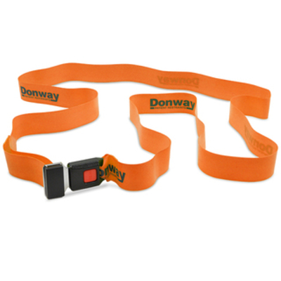 Donway Straps: Metal Automotive Buckle - 9'1 - Orange