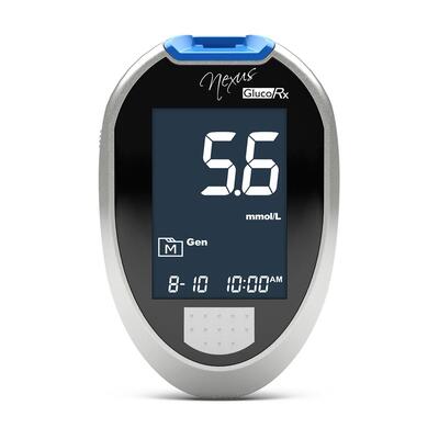 GlucoRx Nexus Blood Glucose Meter