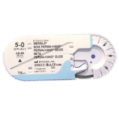 W500 Mersilk Suture - Size 5/0