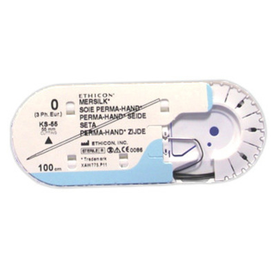 W792 Mersilk Suture - Size 0/0