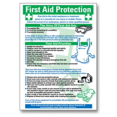 First Aid Poster - First Aid Protection